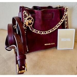 MICHAEL KORS Cross Body Gold Chain Womens Purse NWT